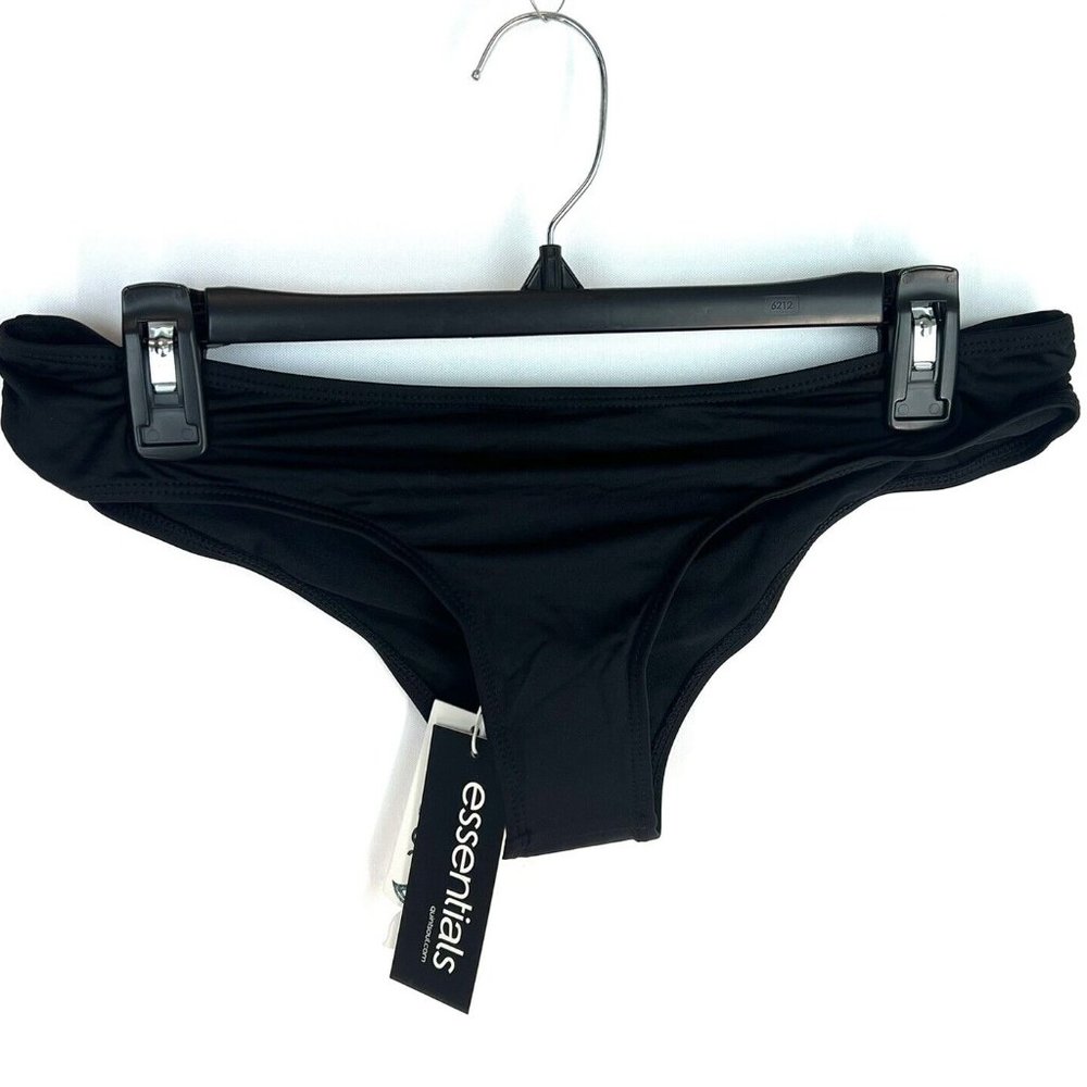 Quintsoul Women’s Black Low Rise Bikini Bottom Size L